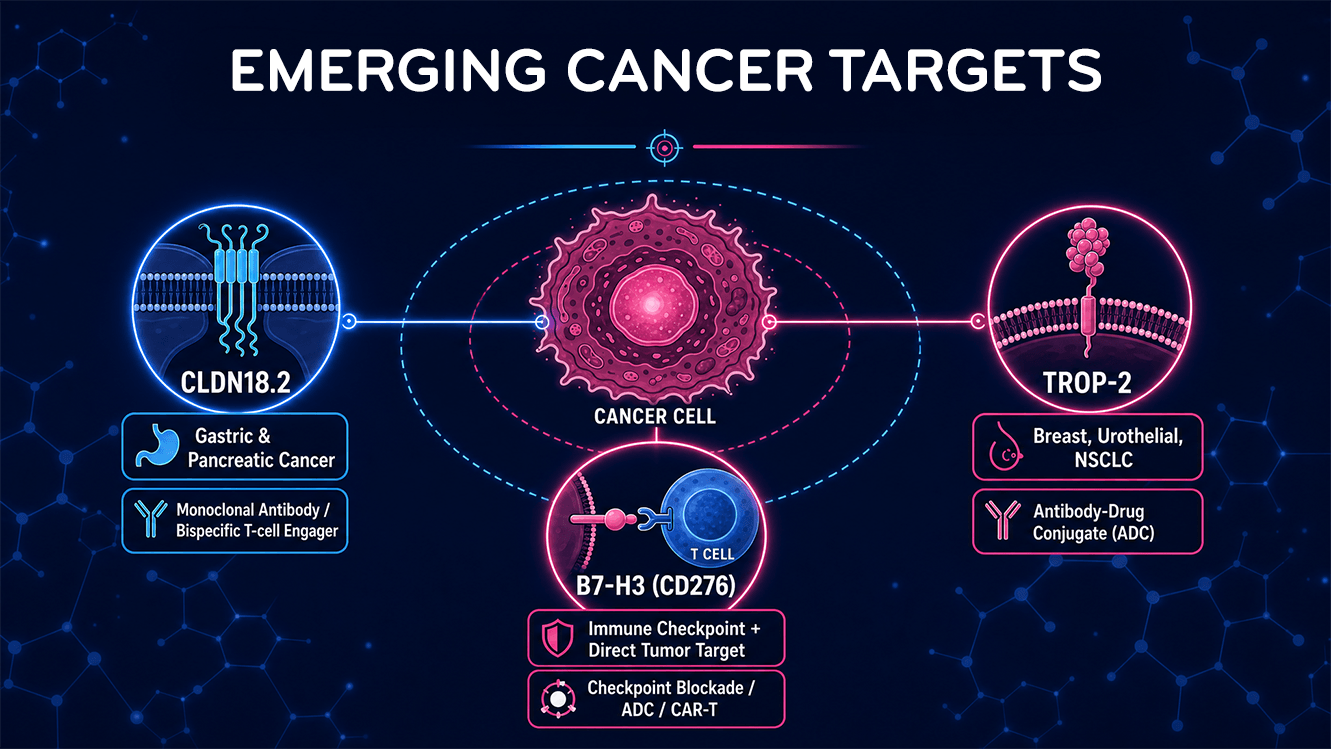 Emerging cancer targets